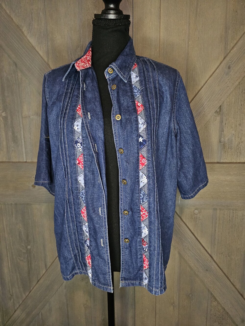 Vintage Koret City Blues Top sz Large